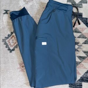 Extra extra small ankle, skinny epic light, blue scrub pants